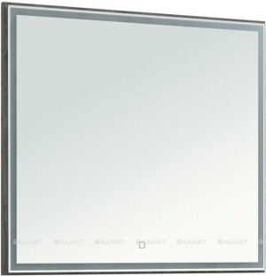 Зеркало Aquanet Nova Lite 90 дуб рошелье LED 00242263 80*90 см